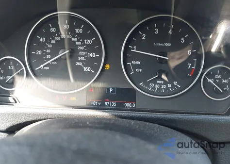 2013 BMW 320I xDrive из США, поврежденный, VIN WBA3C3C53DF979221